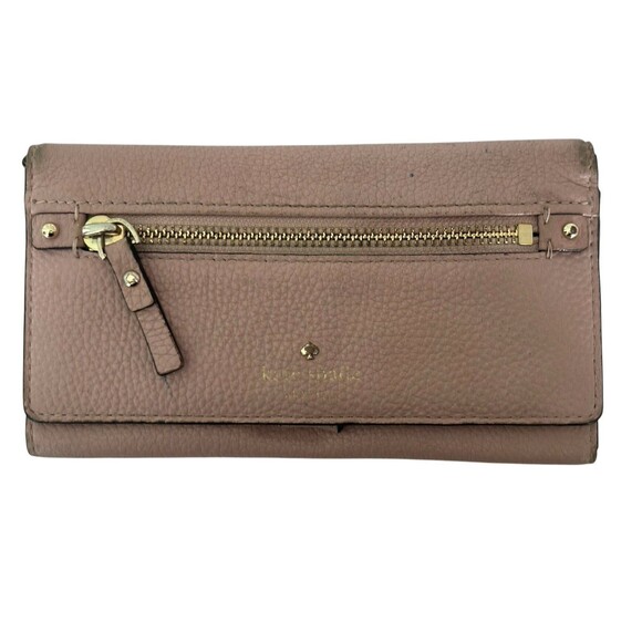 Kate‎ Spade Light Pink Wallet with Zipper and License Pocket - Picture 2 of 9